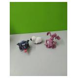 3 vintage toys....drippy the deep diver, walking