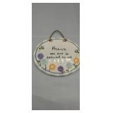 Handpainted aunt you are so special to me hanging