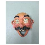 Wilton cast iron 4 eyed bottle opener 3"×3.5"