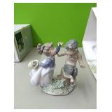 Lladro 5710 Fantasy Friend Fawn &Girl Figurine i