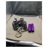 8x17x40 Binoculars with Zoom & Small set of Field