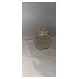 Glass jar with lid made in usa