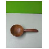 Large Wooden ladle approx 11"long