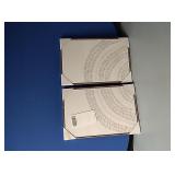 New pair of nordic style abstract tree framed