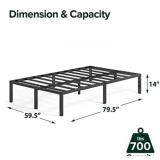ZINUS Yelena 14 Inch  Metal Platform Bed Frame /