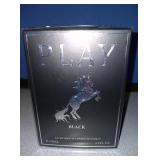 New bottle of Play Black cologne