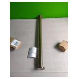 Window or shower tension curtain rod 24"-36", 1"