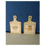 Pair of Easter signs...approx 8"×13"