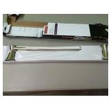 New champagne bronze finish 24" towel bar