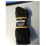 3 pair of new loose fit top diabetic socks. Shoe