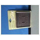 Venetian bronze metal double switch wall plate