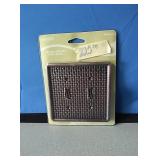 Venetian bronze metal double switch wall plate