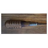 Vintage MAC TOOLS H2 Wooden Handle Flat Head