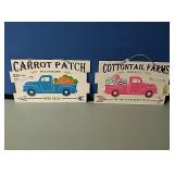 2 new Easter signs 13.5"×8"