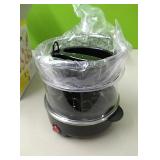 New 14 egg cooker...heats up....has box damage