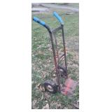 2 wheel dolly furniture cart  curved handles