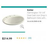 Pre owned - Kohler Farmington Drop In Bathroom