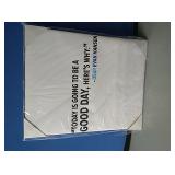 New today is going to be a good day,here