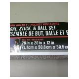 Franklin NHL mini hockey goal,stick and ball set