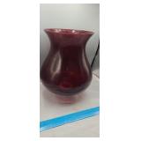 Partylite Ruby Red Hurricane Candle Holder