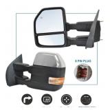 New Pair  Ford F150 Towing Mirrors will fit 2