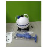 New manual brake fluid pressure bleeder