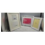 Lot of various sized picture frames, 5x7, 8x10,