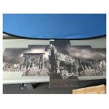 New 5 piece Roman canvas wall hanging...60"long ×