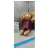 Cabbage patch doll with papers