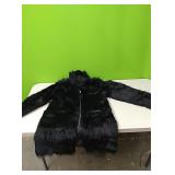 New size small fake fur coat