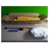 New car washing hose and attachments