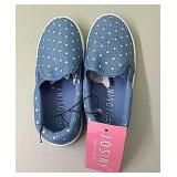New Kids 11 Josiny denim with white polka dot