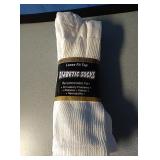 3 pair of new loose fit top diabetic socks. Shoe