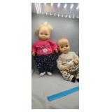 2 Dolls , 1977 Fisher Price