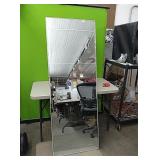 New approx 65"×24"  beveled standing floor mirror