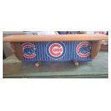 Cubs floating wall shelf