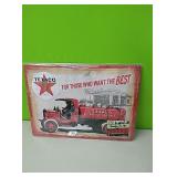 New Texaco nostalgic tin sign.....approx 12"×17"