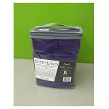 New 2000 series bamboo 6 piece sheet set- purple