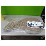 New dual structure fish shaped litter mat.....3ft