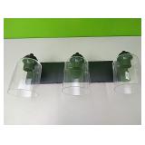 New 3 light vanity light with globes......approx