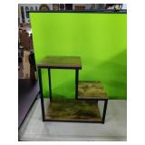 New 2 Tier End Table. Very Nice. 23" Tall  2