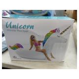 New Unicorn Inflatable Pool Float Giant Size: 82