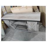 New Barn Door Tv Entertainment Center 58" Wide.