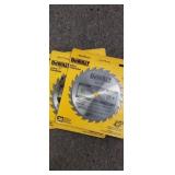 3- Dewalt 5-3/8 Circular Blades