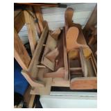 Wood Shelves Lot