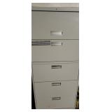 Hon File Cabinet System - contents included