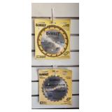 2 Dewalt Circular Saw Blades