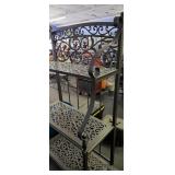 Bakers rack shelf Indoor outdoor shelf