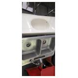 2 Sink Tops, one stainless