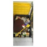 Tote with misc contents